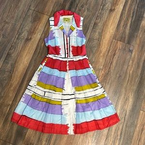 Floreat by Anthropologie Sleeveless Shirt Dress